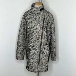 🔹 Madewell Tweed City Grid Coat Sz 8